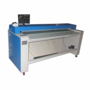 靴袋製造用皮革測定機