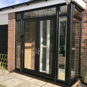 広東省の高級家の防塵防爆フラッシュフロントエントリドア