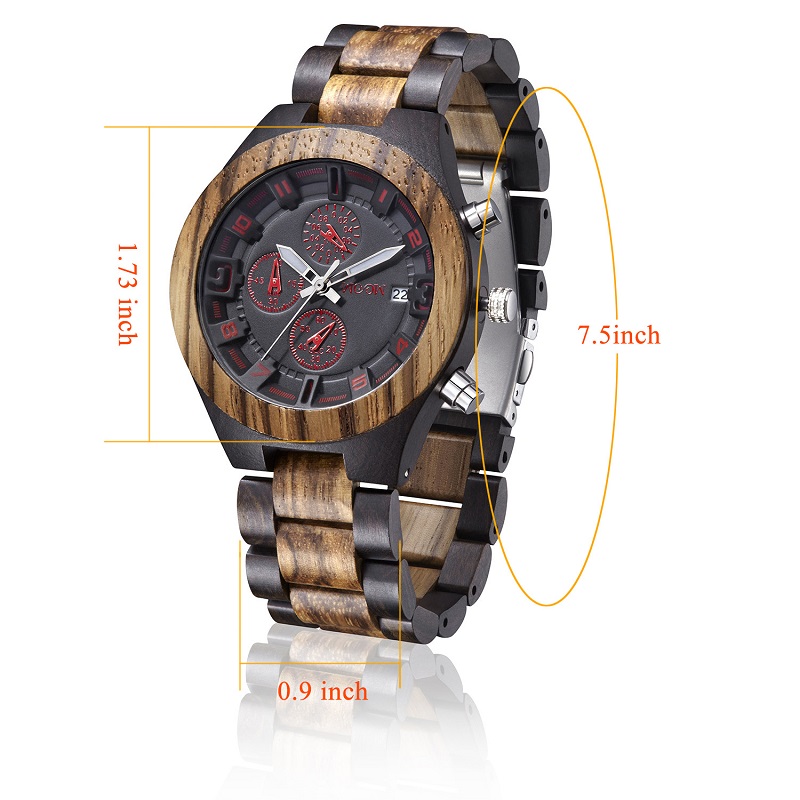 人のための新製品のカスタマイズされたロゴの腕時計の木の木製の腕時計