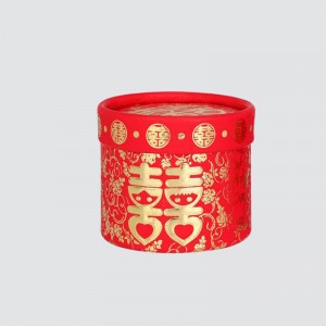 カスタムウェディングハッピーイベントシリンダーボックスキャンディーフードギフトボックス