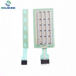 OEMカスタマイズされた容量膜スイッチ回路図