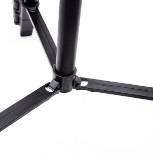 キヤノンニコンソニーDSLRビデオカメラ用Kingjoy Lighteightアルミニウムプロフェッショナルビデオカメラ三脚VT-910