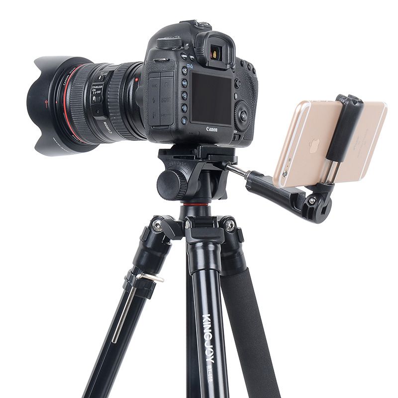 カメラとスマートフォン用のKingjoyミニ三脚キットBT-158