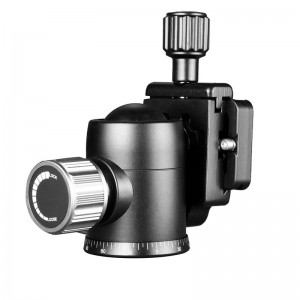 KINGJOY G0新デザイン360度回転ボールヘッドとアルカスイスクイックリリースプレート