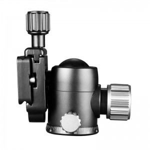 KINGJOY G0新デザイン360度回転ボールヘッドとアルカスイスクイックリリースプレート