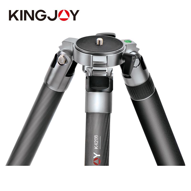 Kingjoy K4008高マージンプロフェッショナルコンバインドタイプアルミニウム重荷重高強度ビデオカメラ三脚スタンド