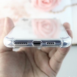 iPhone X \/ iPhone XS TPU + PC透明で耐衝撃性の携帯電話ケース