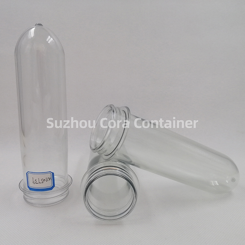 39mm 105g首Size57mm Plasitcペットプリフォーム水飲料油