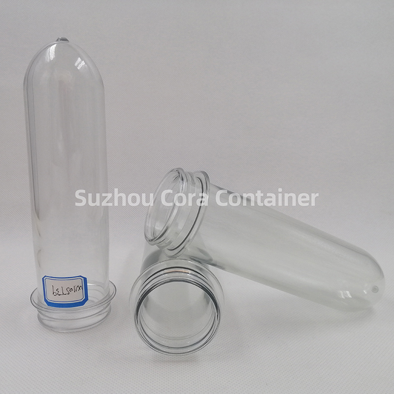 39mm 105g首Size57mm Plasitcペットプリフォーム水飲料油