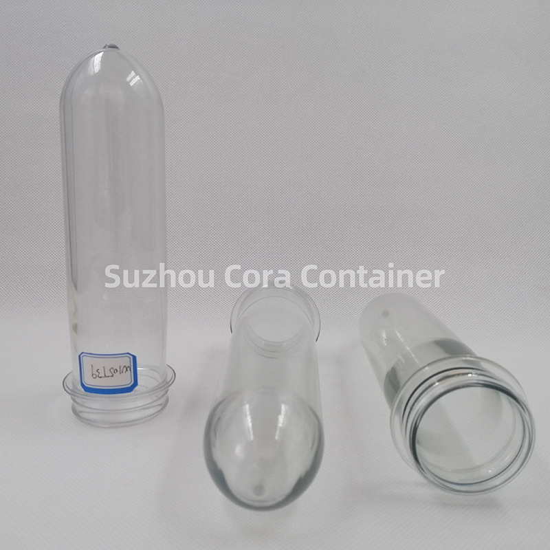 39mm 105g首Size57mm Plasitcペットプリフォーム水飲料油