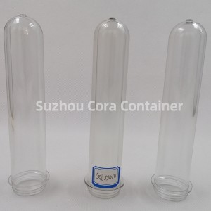 27mm 65gネックSize32mm Plasitc Pet Preform for Water Beverage Oil