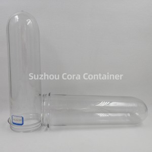 65mm 275gネックサイズ72mm Plasitc Pet Preform for Water Beverage Oil
