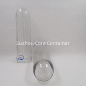 65mm 275gネックサイズ72mm Plasitc Pet Preform for Water Beverage Oil