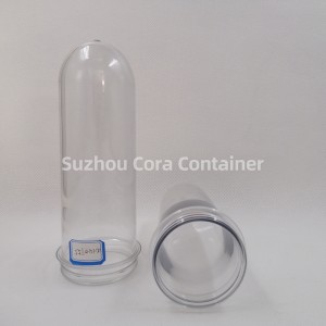 55mm 140gの首のサイズ62mmの水飲料オイルのためのPlasitcペットプレフォーム