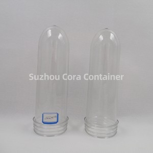 55mm 161gの首のサイズ64mmの水飲料オイルのためのPlasitcペットプレフォーム