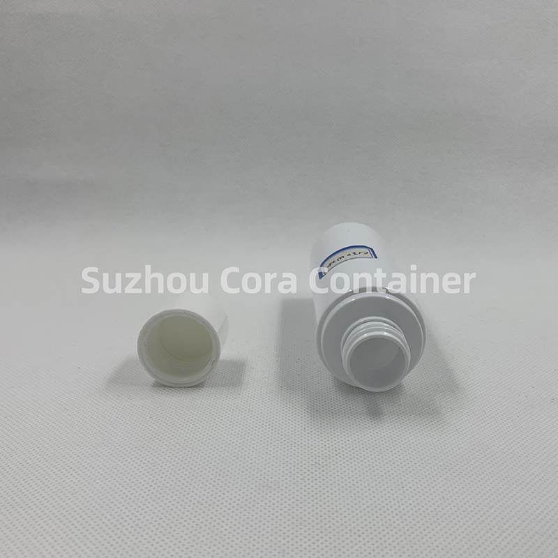 ネジ付きキャップ付き130 mlネックサイズ24 mmペットプラスチック化粧瓶