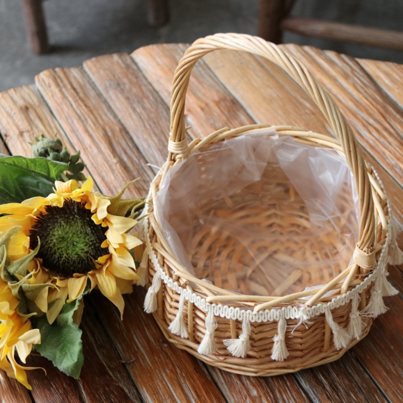 手作り収納バスケット