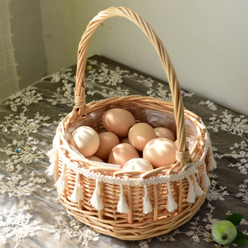 手作り収納バスケット