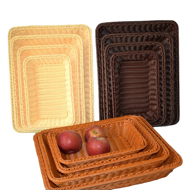 スーパーマーケットのディスプレイバスケット