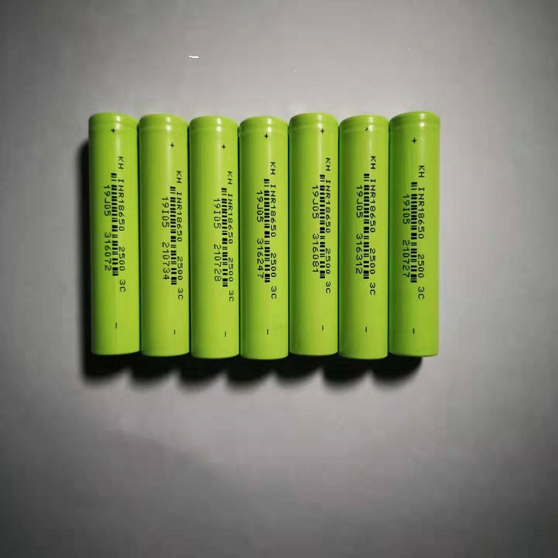 18650-2500mAh 9Wh 3Cリチウムイオン電池