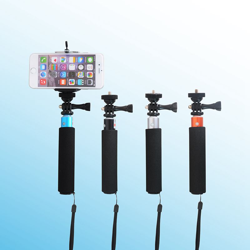 KINGJOY 4セクションアルミニウム拡張可能長さ500 mmデジタルカメラSelfie Stick H050