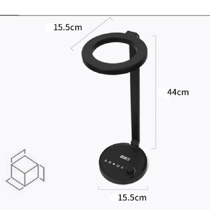 688s中国工場5ショートカットタッチコントロールledデスクランプ