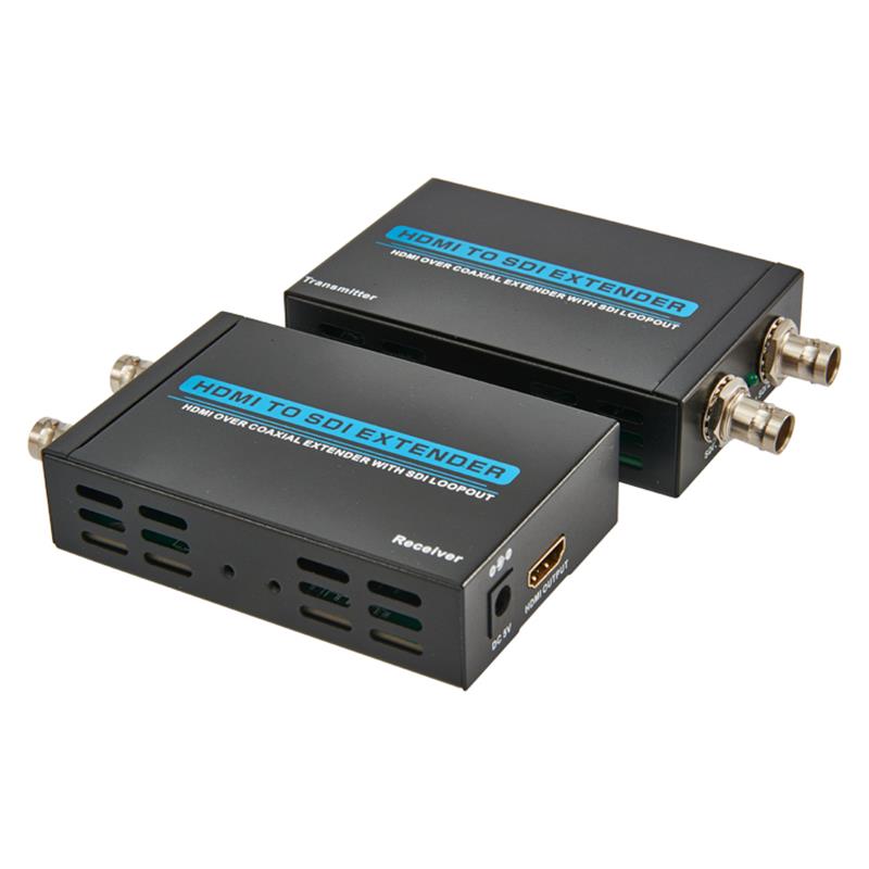 HDMI to SDIエクステンダーSDI出力付き100m HDMI over Coaxialエクステンダー