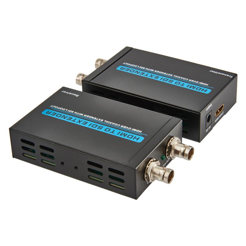 HDMI to SDIエクステンダーSDI出力付き100m HDMI over Coaxialエクステンダー