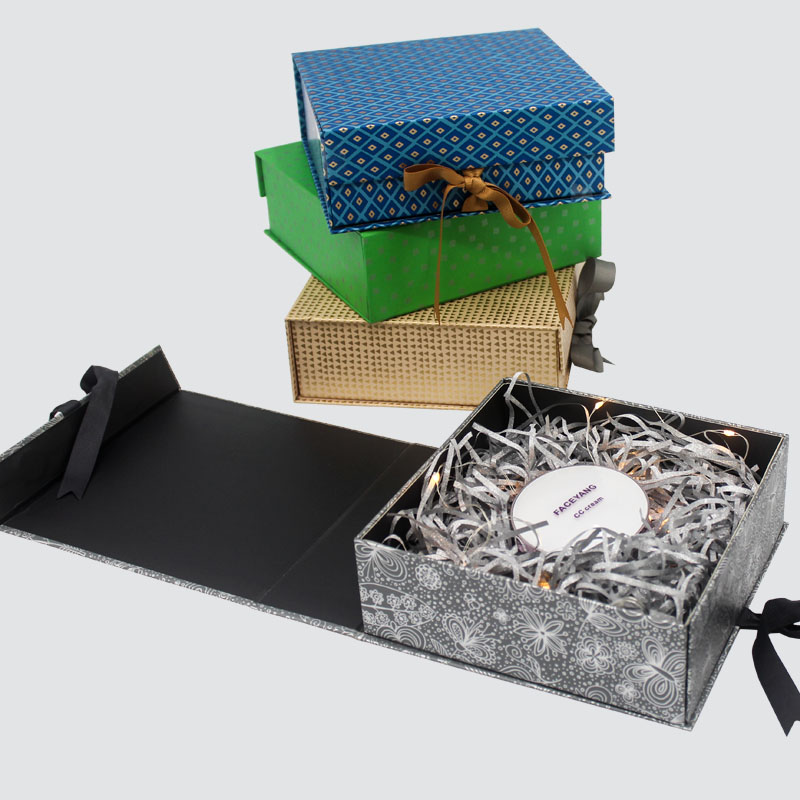 簡単な折り畳み式ギフトボックス食物キャンドル