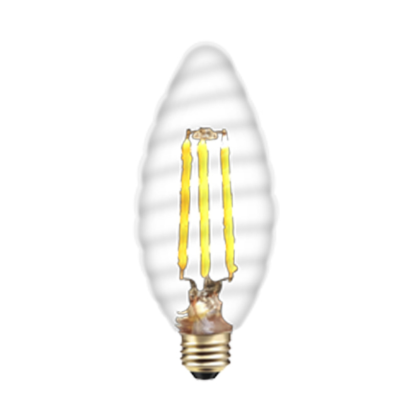 C 35のクリア2 W 3.5 W 4 W 4.5 Wを選択してキャンドルのLEDパンドラランプ