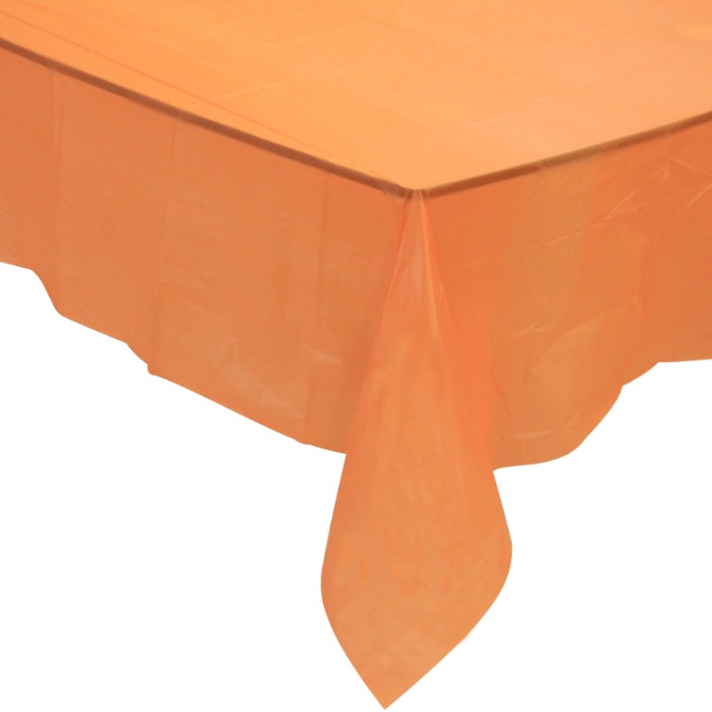 イベントの装飾＆ホーム使用のためのソリッドカラープラスチック長方形のディナーテーブルクロステーブル