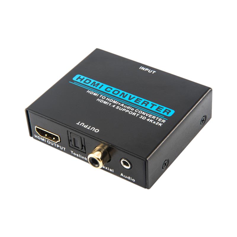 V1.4 HDMI Audio Extractor HDMI to HDMI + Audio converterサポート3D Ultra HD 4Kx2K @ 30Hz