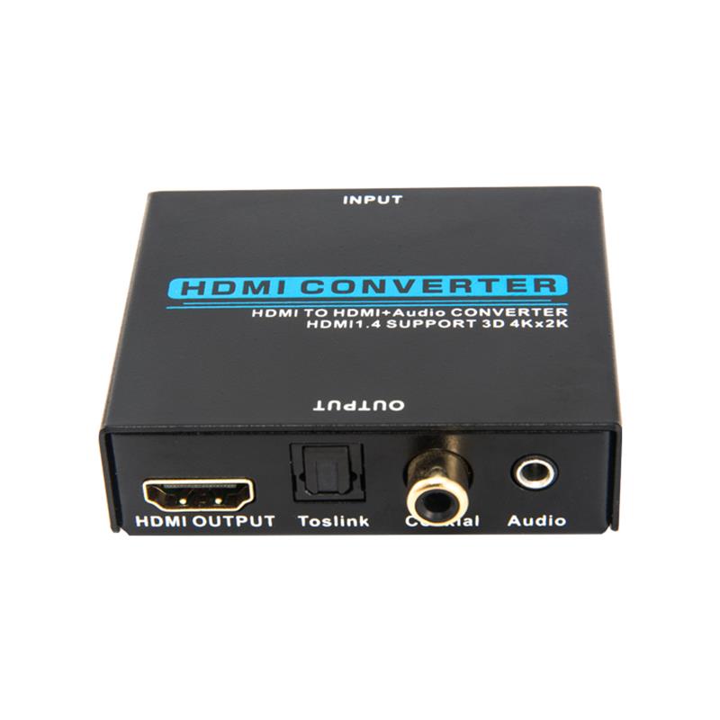 V1.4 HDMI Audio Extractor HDMI to HDMI + Audio converterサポート3D Ultra HD 4Kx2K @ 30Hz