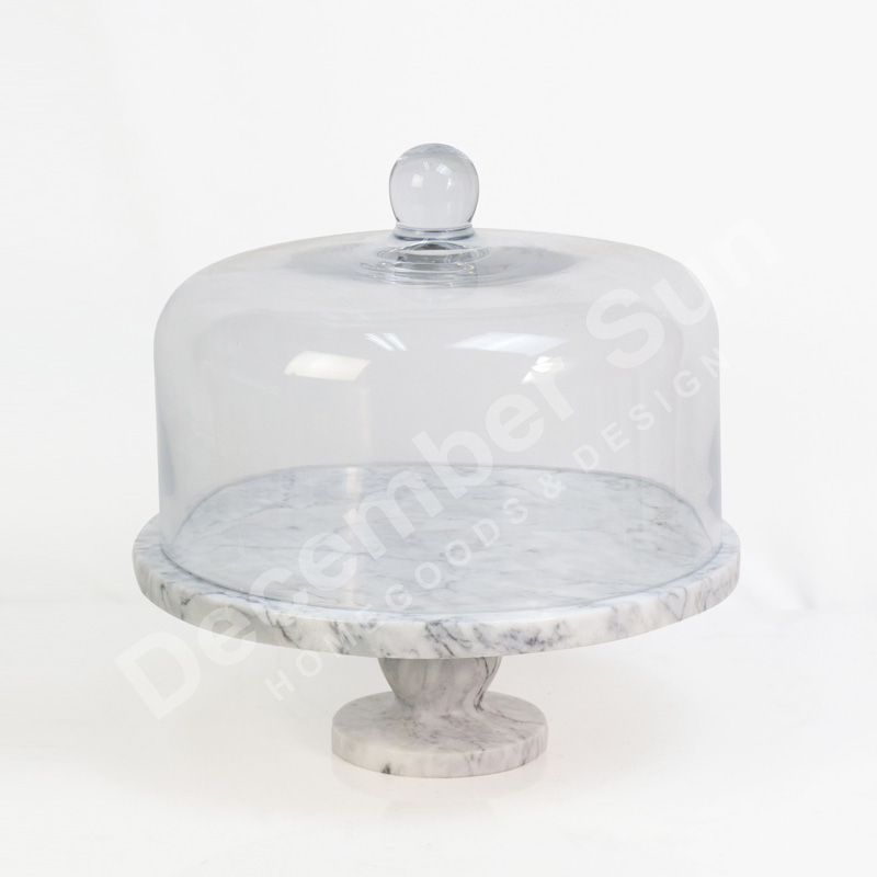 最高の価格の白い大理石のケーキスタンド