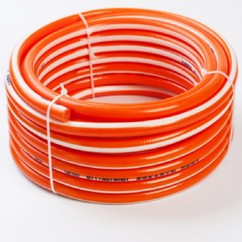 カラフルな空気PVC編組LPGガスホース直接工場