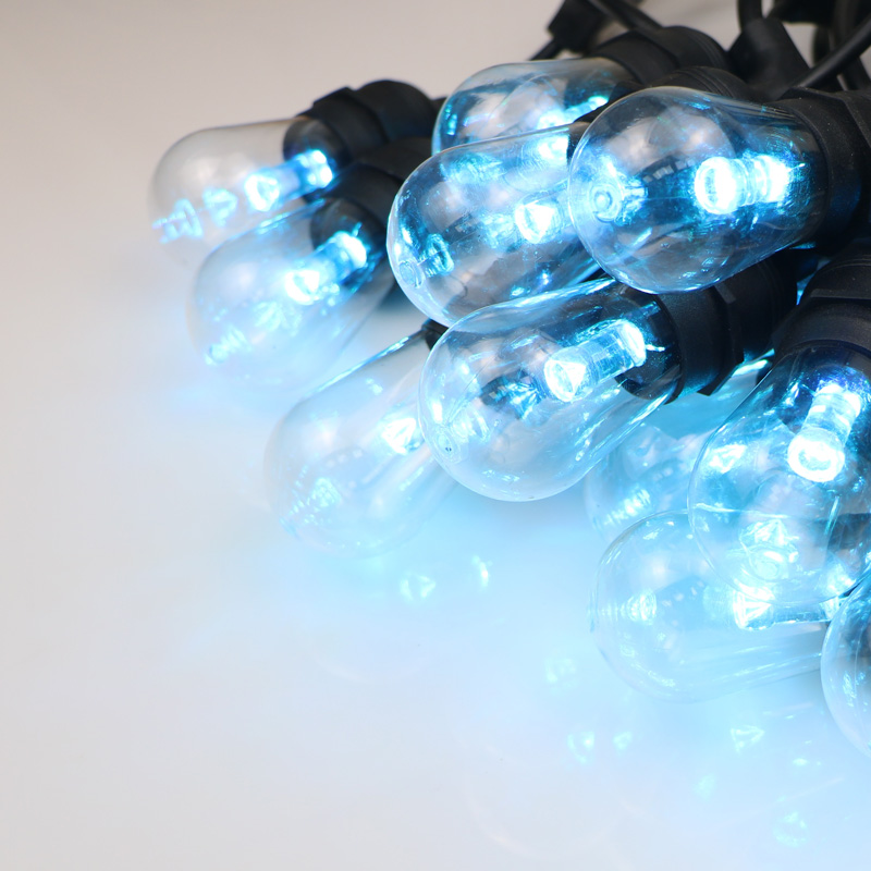 屋外のストリング電球は、クリスマスデコレーションストリングライトを選択するための白色を暖めます