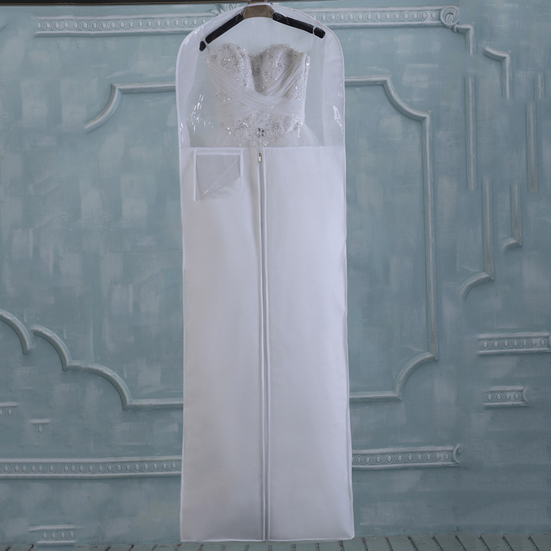 使用される結婚式のためのSGW09防塵パターンカスタム品質のウェディングドレスガーメントバッグ