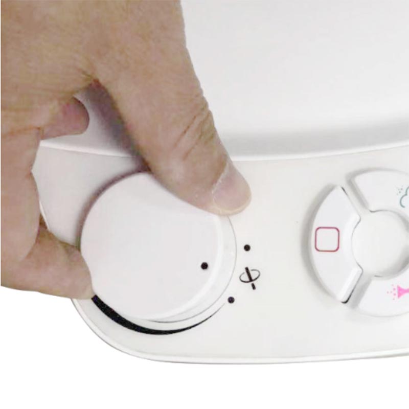 丸押しボタンビデ便座