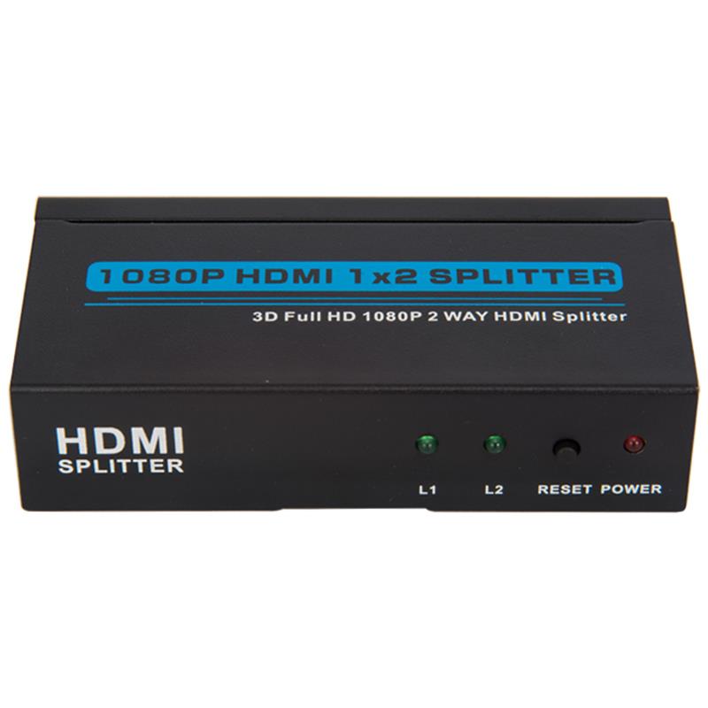 2ポートHDMI 1x2スプリッターは3DフルHD 1080Pをサポート