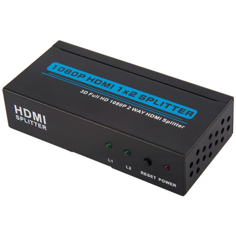 2ポートHDMI 1x2スプリッターは3DフルHD 1080Pをサポート