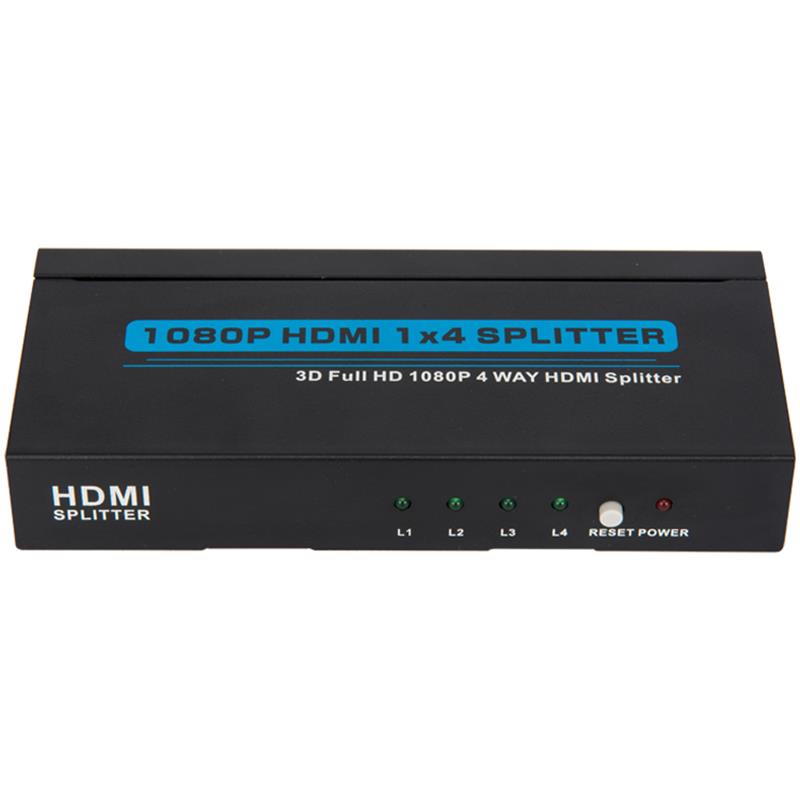 4ポートHDMI 1x4スプリッターサポート3DフルHD 1080P