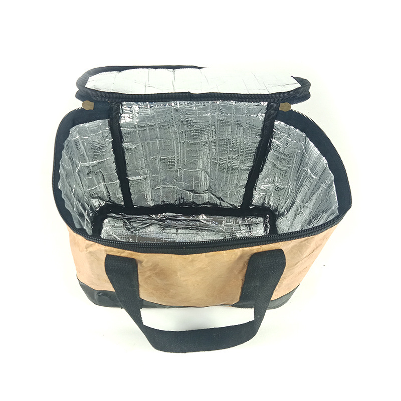 SGC28カスタムデュポンタイベック防水ピクニックフードパッキング用断熱紙トートランチクーラーバッグ