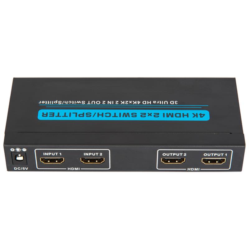 4K / 30Hz HDMI 2x2スイッチャー/スプリッターサポート3D Ultra HD 4Kx2K / 30Hz