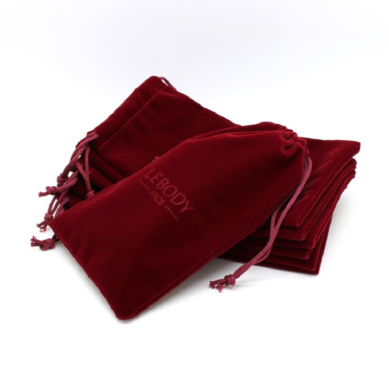 SGS45ミニ香水小さなバッグベルベット巾着ジュエリーバッグ化粧品メイクギフトバッグ卸売
