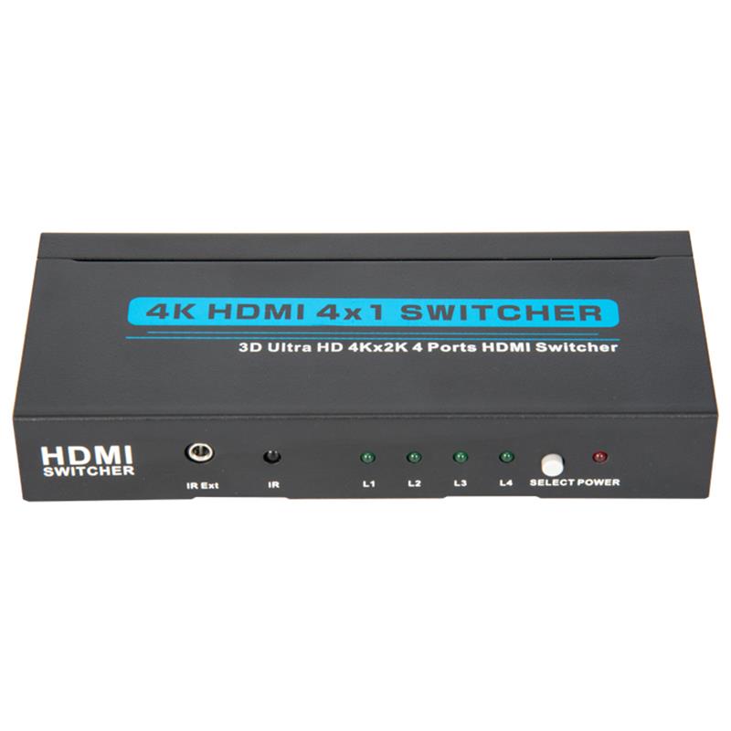 V1.4 4K / 30Hz HDMI 4x1スイッチャーサポート3D Ultra HD 4K * 2K / 30Hz