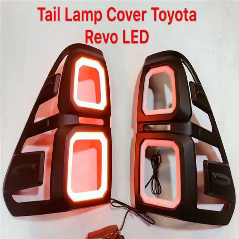 トヨタRevo / Hilux 2015～2018のためのTaillightカバー、トヨタRevo / Hilux 2015～2018のためのブレーキランプ