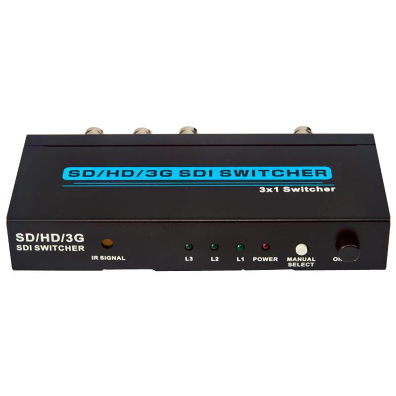 SD/HD/3G SDI 3x1 SWITCHER Support 1080P