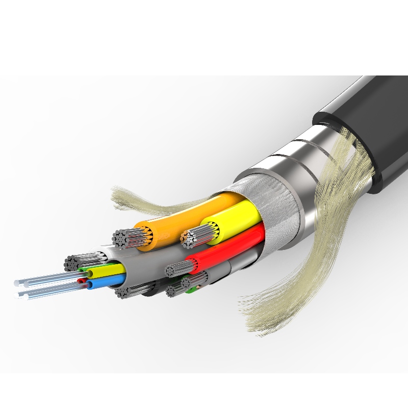 工場価格HDMI装甲aocファイバー光ケーブルサポート8k @ 60hz 32.4Gbps HDCP1.4 3D