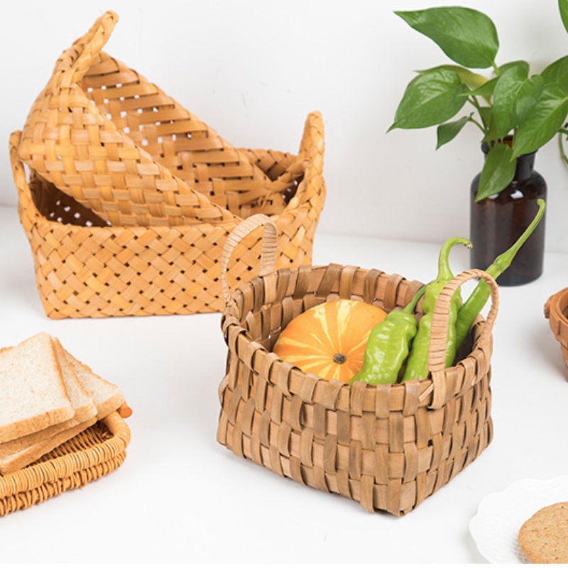 ホーム装飾木製トレイとハンドル