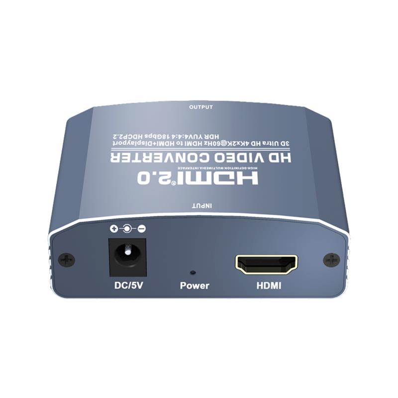 3DウルトラHD 4Kx2K @ 60Hz HDMI-HDMI + DPコンバーターサポートHDMI2.0 18Gbps HDR YUV4：4：4 HDCP2.2